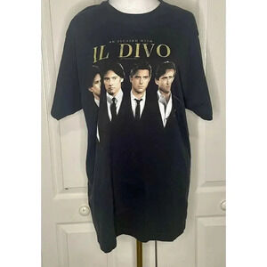 IL Divo Tour 2009 An Evening With IL Divo Short Sleeve Women’s Large T-Shirt